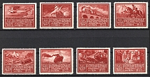 1933 Exhibition of International Postage Stamps, Vienna, Austria, Stock of Cinderellas, Non-Postal Stamps, Labels, Advertising, Charity, Propaganda