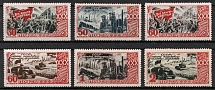 1947 30th Anniversary of the October Revolution, Soviet Union, USSR, Russia (Perforated, Full Set)