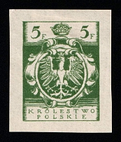 5f Postage Stamp Project, Kingdom of Poland