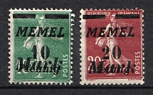 1922 Memel, Germany (Full Set)