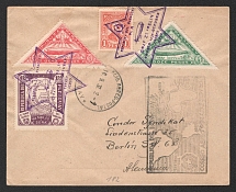 1932 (10 Sep) Paraguay, Graf Zeppelin airship airmail cover from Paraguay to Berlin, Flight to South America 'Recife - Friedrichshafen' (Sieger 182, CV $140)