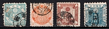 1885 Japan, Telegraph Stamps (Canceled)