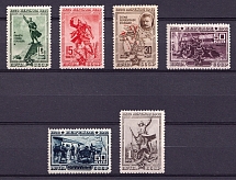 1940 The 20th Anniversary of Fall of Perekop, Soviet Union USSR (Perforated, Full Set, MNH)