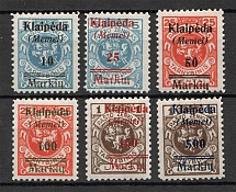 1923 Germany Klaipeda Memel (Full Set)