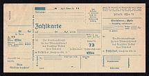 Dusseldorf, Payment Card, Nazi Germany