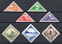 1935 Tannu Tuva, Russia (Zv. 64 - 70, Full Set, CV $50, MNH)