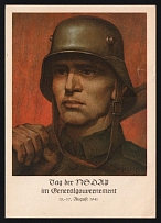 1941 'Day of the Nsdap in the Generalgouvernement August 15-17, 1941', Propaganda Postcard, Third Reich Nazi Germany