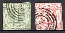 1859-61 Thurn und Taxis Germany (CV $60, Canceled)