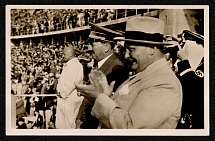 1936 Adolf Hitler and Hermann Goring at Berlin’s Olympic Stadium