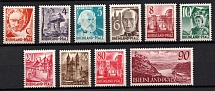 1948 Rhineland-Palatinate, French Zone of Occupation, Germany (Full Set, CV $190)