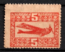 1924 5k Society of Friends of the Air Fleet (ODVF), Moscow, USSR Cinderella, Russia