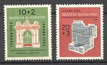 1953 Germany Federal Republic (CV $70, Full Set, MNH)