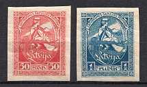 1920 Latvia (Full Set, CV $20, MNH)