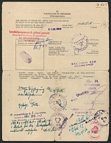 1948 Germany, POW Certificate of Discharge