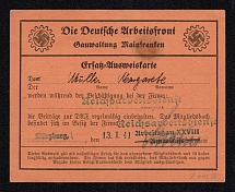 1941 'The German Labor Front', Document, Nazi Germany