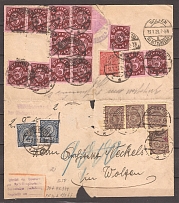 1923 Germany Service mail cover Bitterfeld- Wolfen