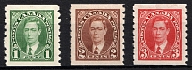 1937-38 Canada, Full Set (SG 368 - 370, CV $50)