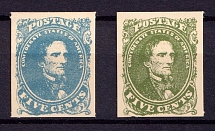 5c The Confederate States of America Postage, United States Locals & Carriers (Old Reprints and Forgeries)