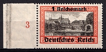 1939 1rm Third Reich, Germany (Mi. 728 y, CV $290, MNH)