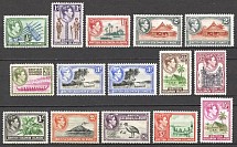 1939-51 Solomon Islands Varieties of Perforation CV 80 GBP (Full Set)