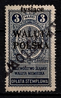 3000m Revenue Stamp Duty, Poland, Non-Postal (Canceled)