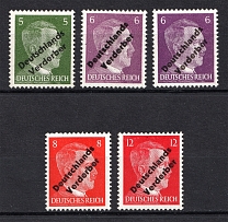1945 Meissen, Local Mail, Soviet Russian Zone of Occupation, Germany (Signed, Full Set, CV $50)