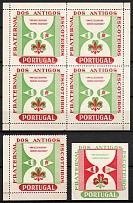 Portugal, Scouts, Group of Stamps