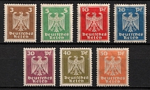 1924 Weimar Republic, Germany (Mi. 355 - 361, Full Set, CV $50)