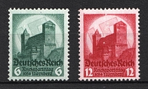 1934 Third Reich, Germany (Mi. 546 - 547, Full Set, CV $110, MNH)