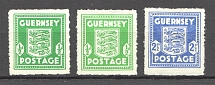 1941-44 Germany Occupation of Guernsey (CV $65, MNH/MH)