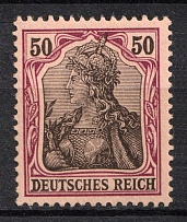 1902 50pf German Empire, Germany (Mi. 76, CV $120)