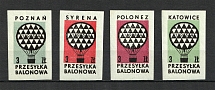 1964 Balloon Post Mail, Poland