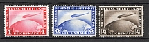1928 Germany Weimar  Reich Airmail (CV $110, Full Set)