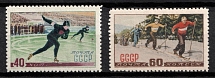 1952 Winter Sport in the USSR, Soviet Union, USSR, Russia (Full Set, MNH)