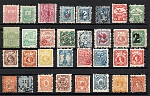 1886-1900 Courier Post, Germany (Group of Stamps, MH/Canceled)
