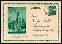 1934 The Opening of the Reichstag in Potsdam mailed in Ludensdorf, Mecklenburg