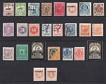 1886-1889 Courier Post, Germany (Group of Stamps, MH/Canceled)