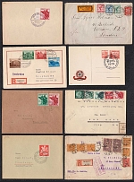 Germany, Stock of Covers and Postcards (Readable Postmarks)