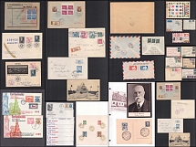 Czechoslovakia, Collection of Covers and Postcards with Commemorative Cancellations