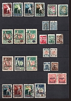 1919-21 Latvia Compete Sets Collection (2 Scans, Canceled)