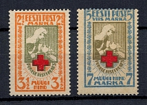 1921-22 Estonia (Perforated, Full Set, CV $10, MNH)