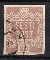 1919 35p Estonia (Brown, Canceled)