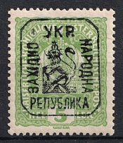1918 5h Lviv, West Ukrainian People's Republic (Signed, CV $30)