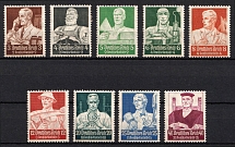 1934 Third Reich, Germany (Mi. 556 - 564, Full Set, CV $130)