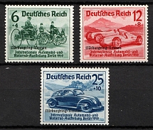 1939 Third Reich, Germany (Mi. 695 - 697, Full Set, CV $90)