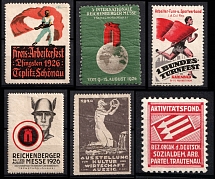 1924-28 Usti (Aussig), Trutnov, Reichenberg, Exhibitions, Sudetenland, Germany
