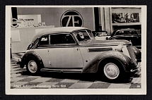 1939 (3 March) 'International Automobile and Motorbike Exhibition in Berlin', German Propaganda Postcard