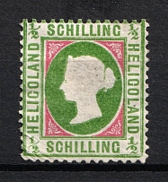 1869-73 1/2s Heligoland, Germany (CV $150)