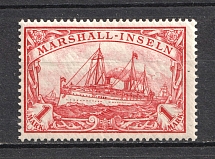 1901 1M Marshall Islands, German Colony