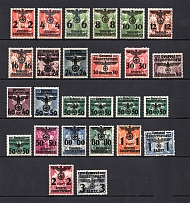1940 General Government, Germany Collection (Mi. 14-39, Full Set, CV $210, MNH)
